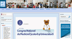 Desktop Screenshot of medicinascolara.ro